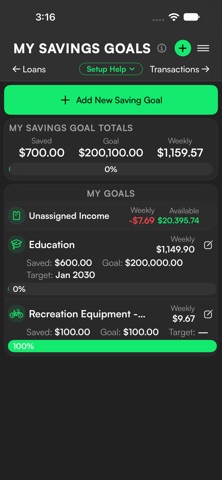 WKLY: Weekly Budget screenshot 4