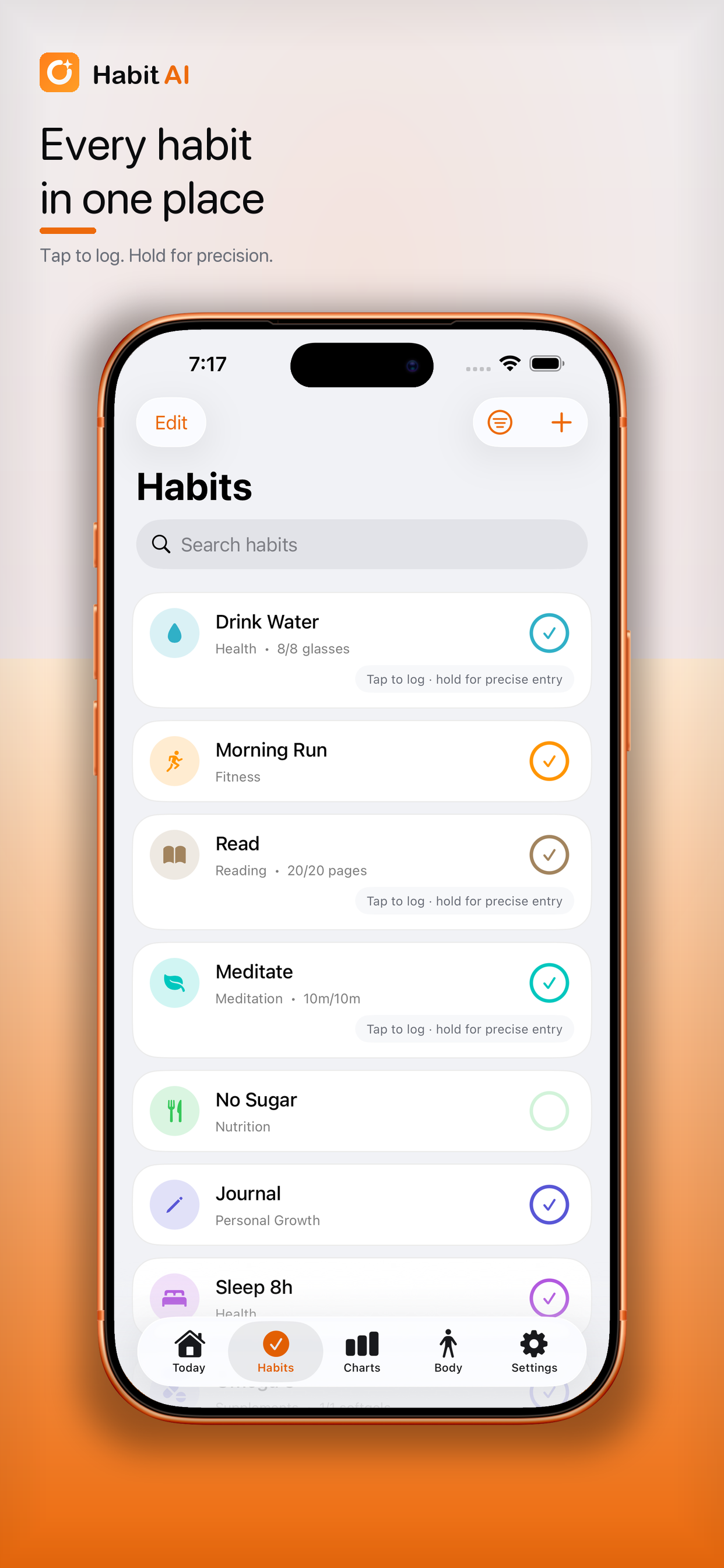 Habit - AI Habit Tracker screenshot 3