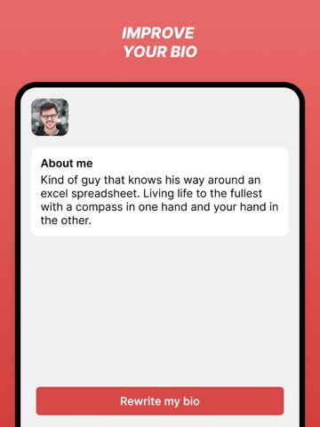 YourMove AI Wingman for Dating iPad screenshot