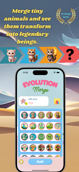 Cute Evolution Merge Screenshot 1 of 4