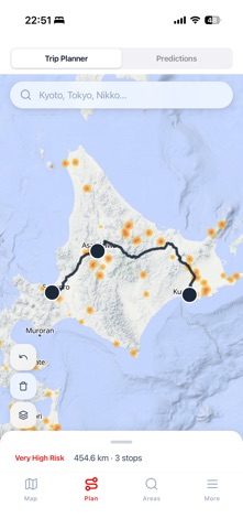 Kumamap - 日本熊出没安全地图 screenshot