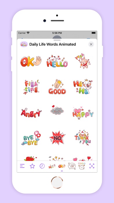 Screenshot #2 pour Daily Life Words Animated