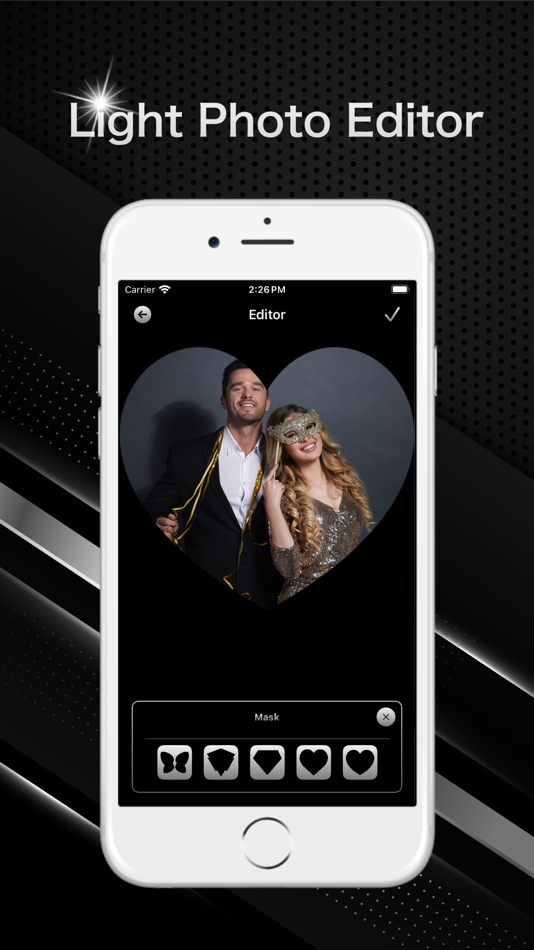 #3. Light Photo Editor (iOS) Podle: Jaykrushna Solanki