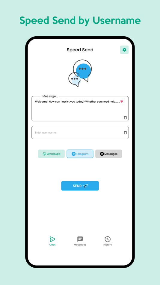 #4. Speed Send Message (iOS) بواسطة: Hardik Goyani
