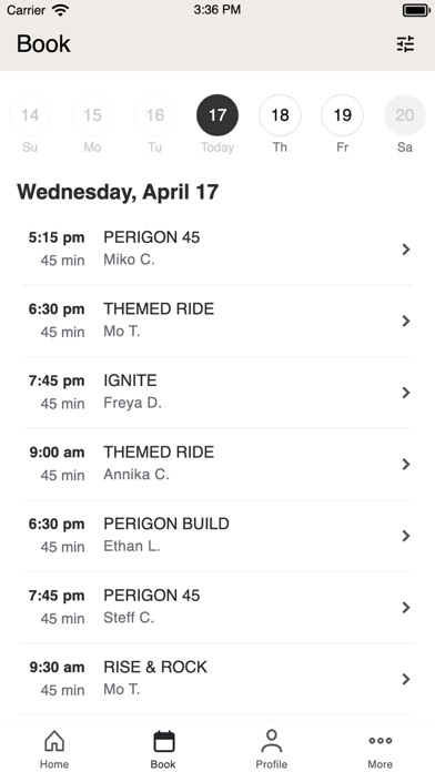 PERIGON Screenshot