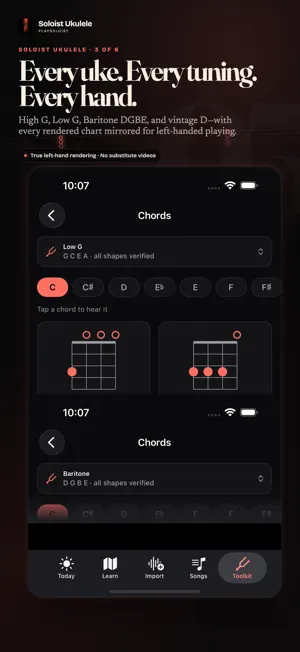 Soloist Ukulele: Chords & Tabs screenshot 3