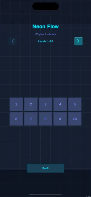 Neon Flow - Portal Puzzle screenshot 2