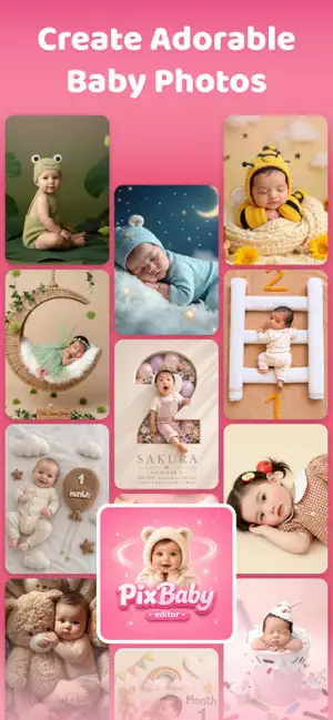 Pixbaby: AI Baby Photo Art screenshot 1