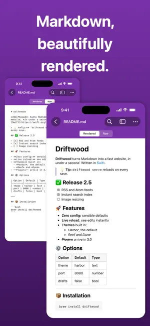 Markdown Viewer - MD Reader screenshot 1