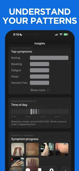 Allergy Log: Intolerance Diary screenshot 2
