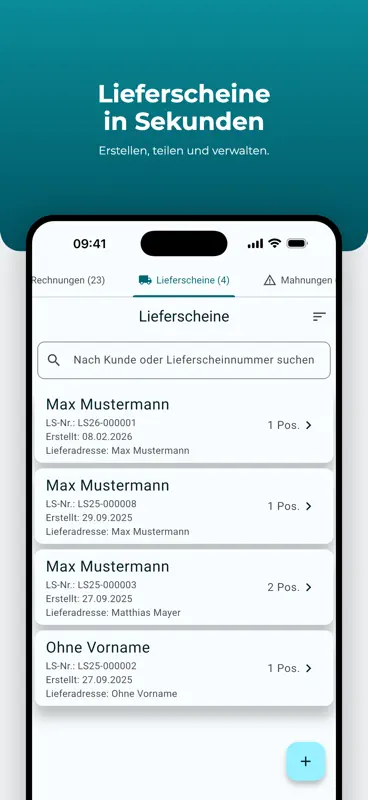 Rechnung schreiben & Angebote screenshot 4 of 9
