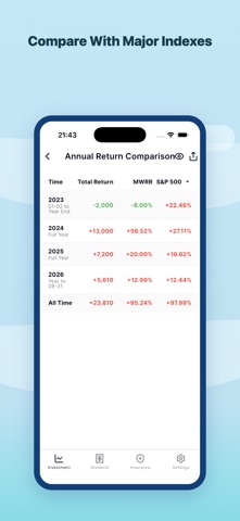 MoneyTrails: Portfolio Tracker Screenshot 3 of 6