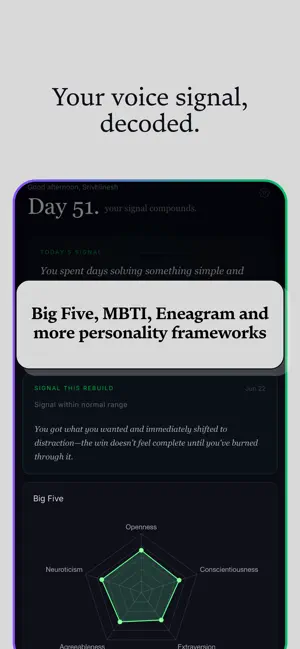 Phi: Voice Journal screenshot 2
