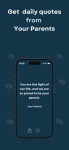 ParentQuote - Daily quotes screenshot #2 for iPhone