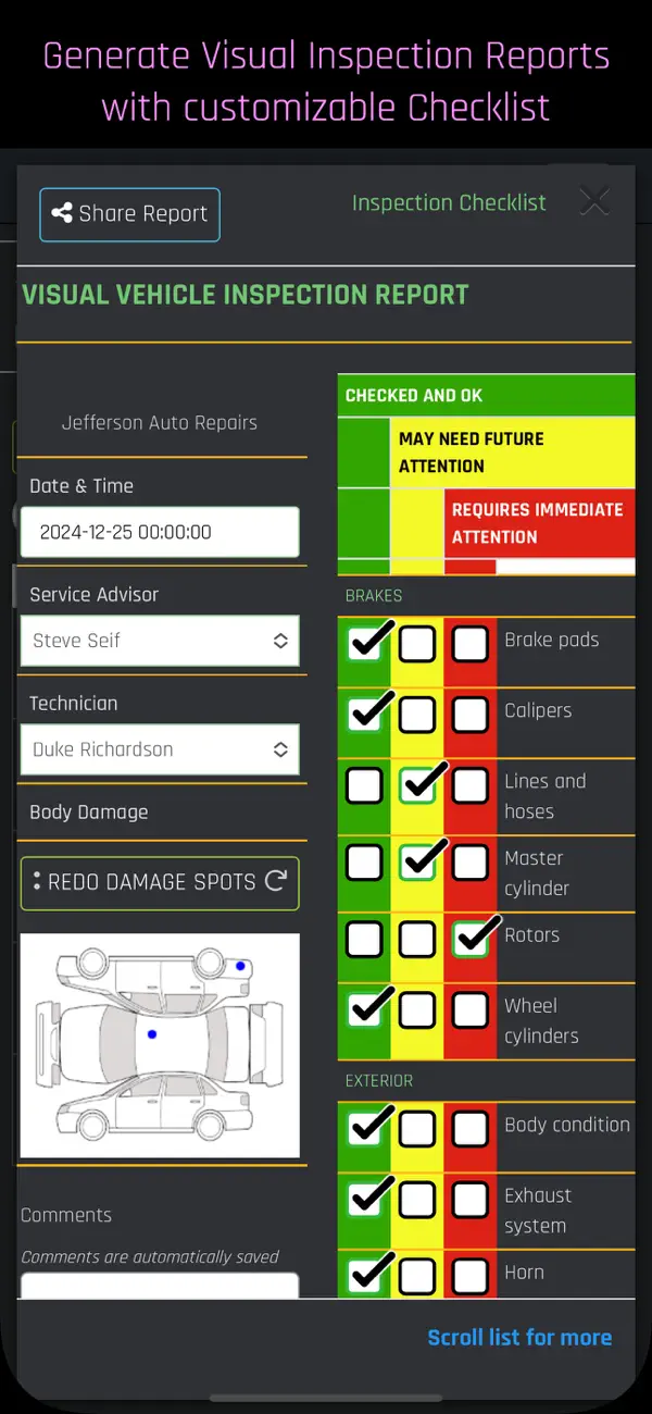 Screenshot #1 pour Auto Repair HQ App