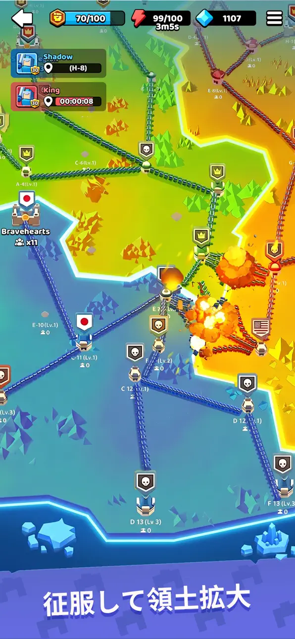 War Inc: Rising iOS Mod IPA screenshot 3 - iOS game interface