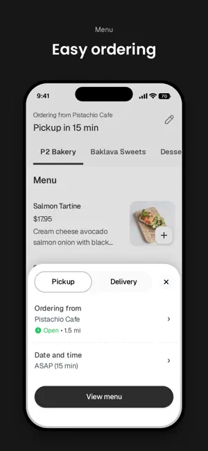 Pistachio Cafe App screenshot 3
