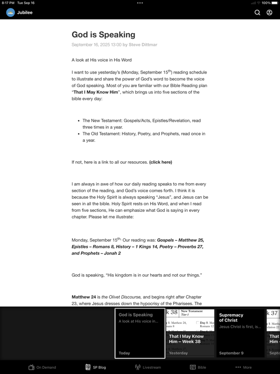 Screenshot #5 pour Jubilee Church