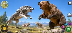 Wolf Simulator 3D Wild Animal screenshot 3