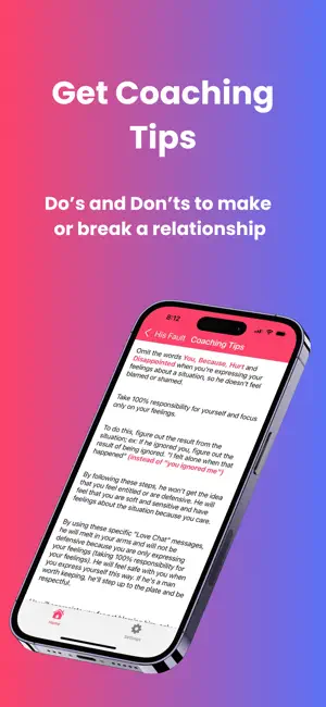 RelationshipCoachCamille screenshot 4