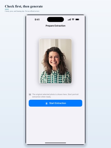 ID Photo Studio-Passport Photo iPad screenshot