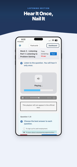 CELPIP Simulator - Mock Exams Screenshot 3 of 10