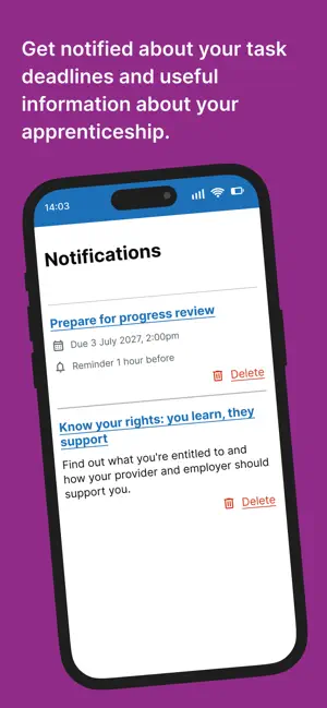 Your Apprenticeship iPhone screenshot 4