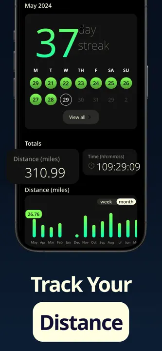 Running Mile Trackerのスクリーンショット（2/8）