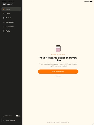 GutBasket: Ferment Companion iPad screenshot
