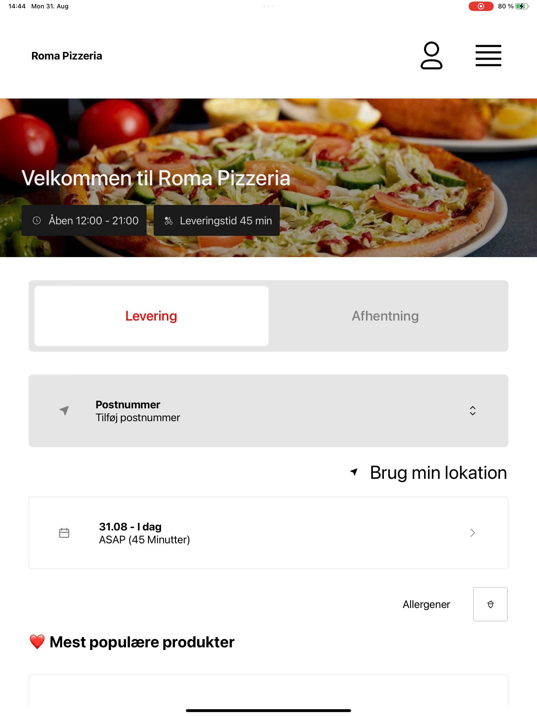 Roma Pizzeria screenshot 13