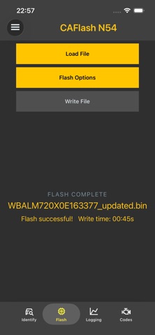 CAFlash N54 screenshot 3