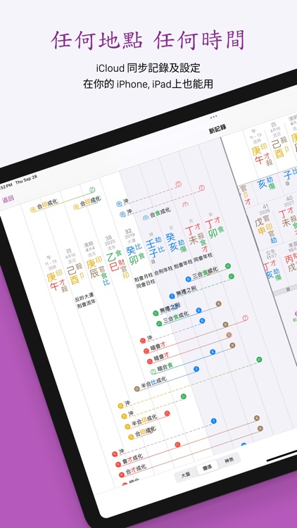 十三行八字 - 智能分析「刑沖會合」 screenshot-4