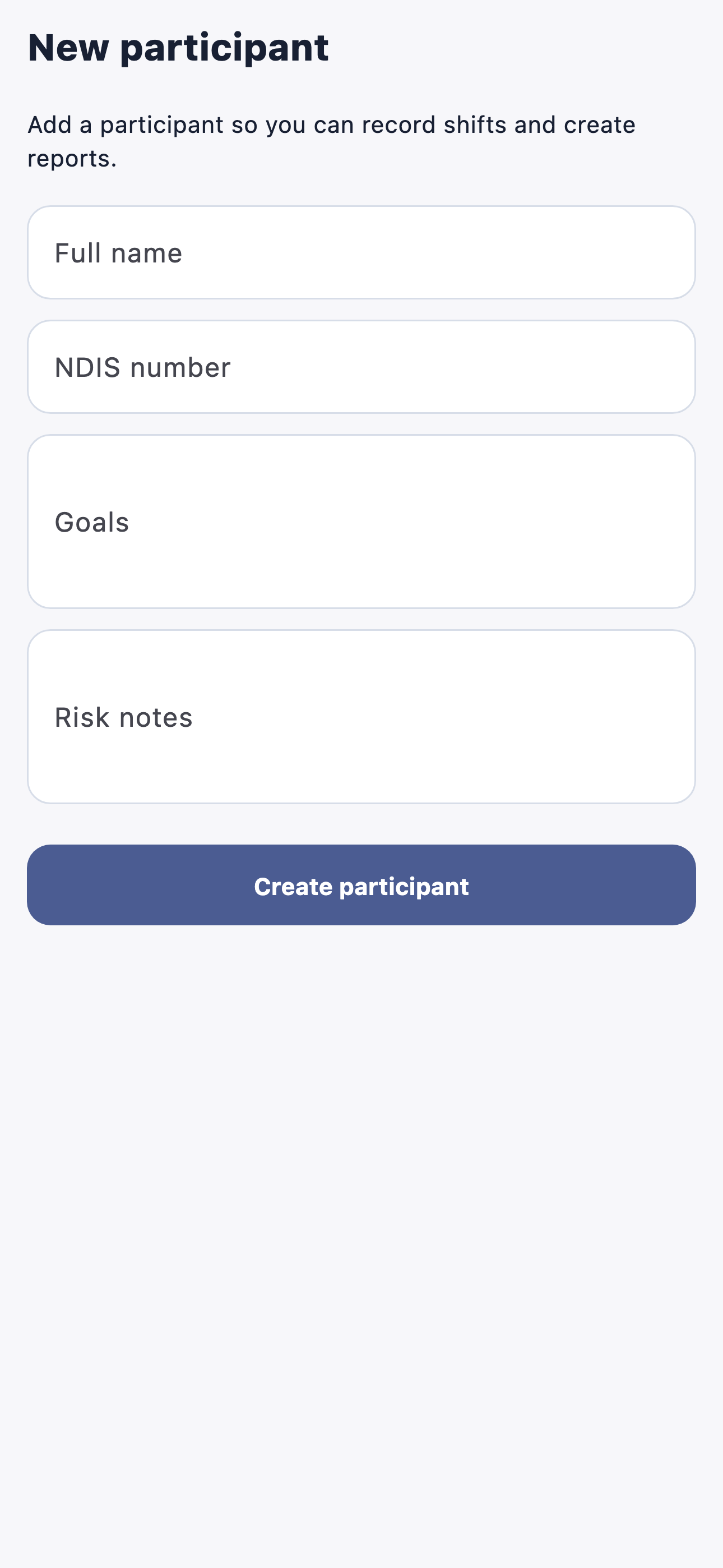 NDIS Shift Notes screenshot 3