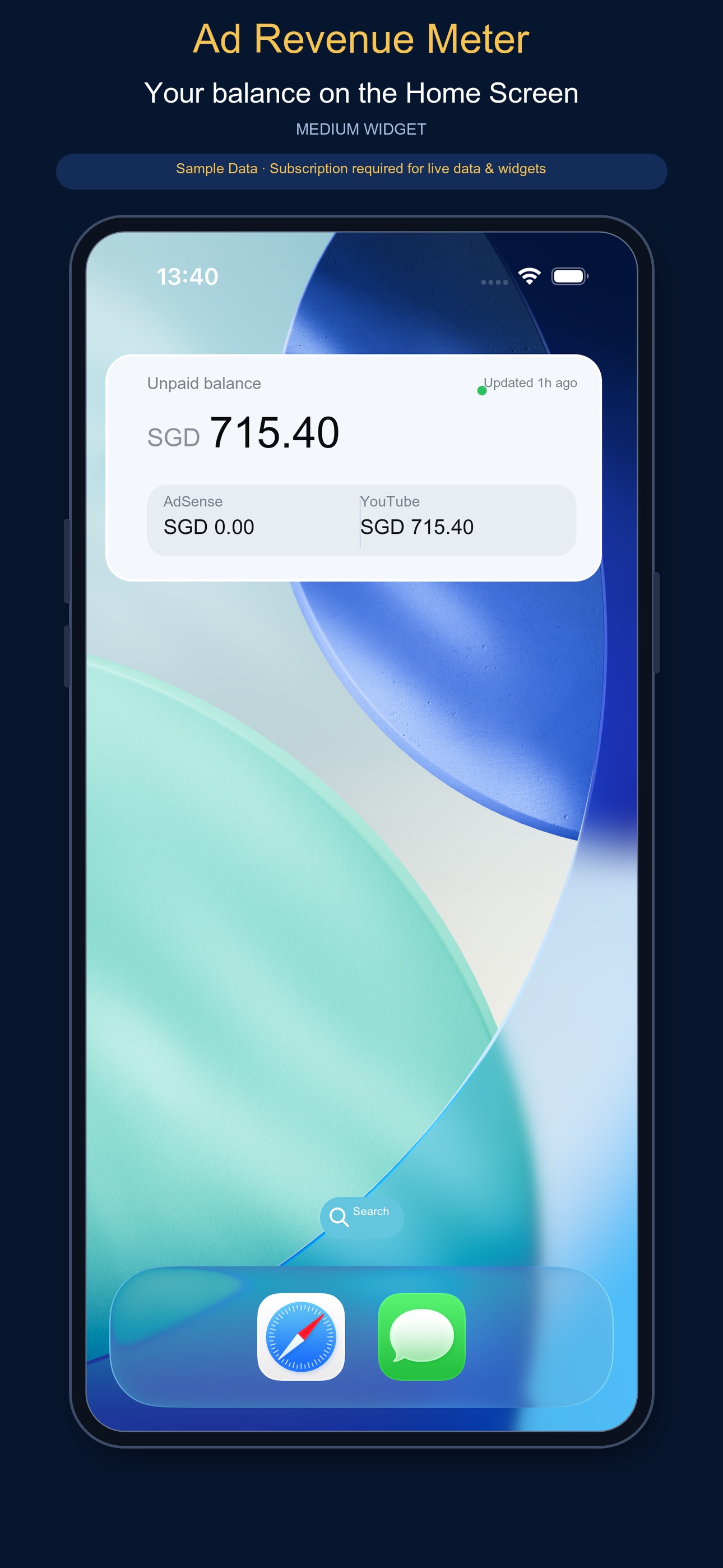 Screenshot 2 of Ad Revenue Meter