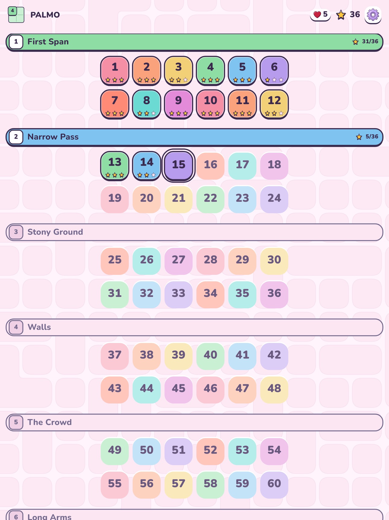 Screenshot 8 of Palmo: Number Weave