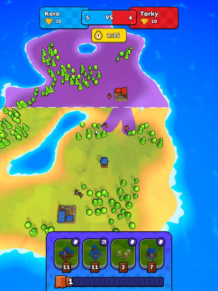 #4. Tiny Clash! (iOS) 由: Voodoo