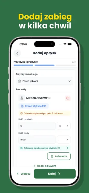 Dziennik zabiegów screenshot 2