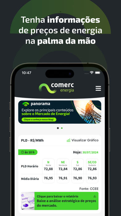 Comerc Energia Screenshot