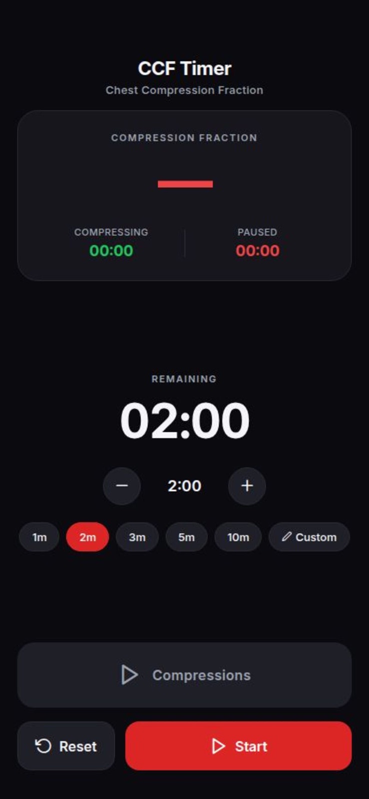 CCF Timer/Calculator iphone screenshot 1