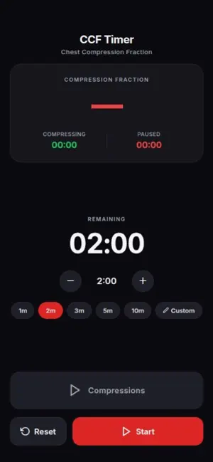 CCF Timer/Calculator screenshot 1
