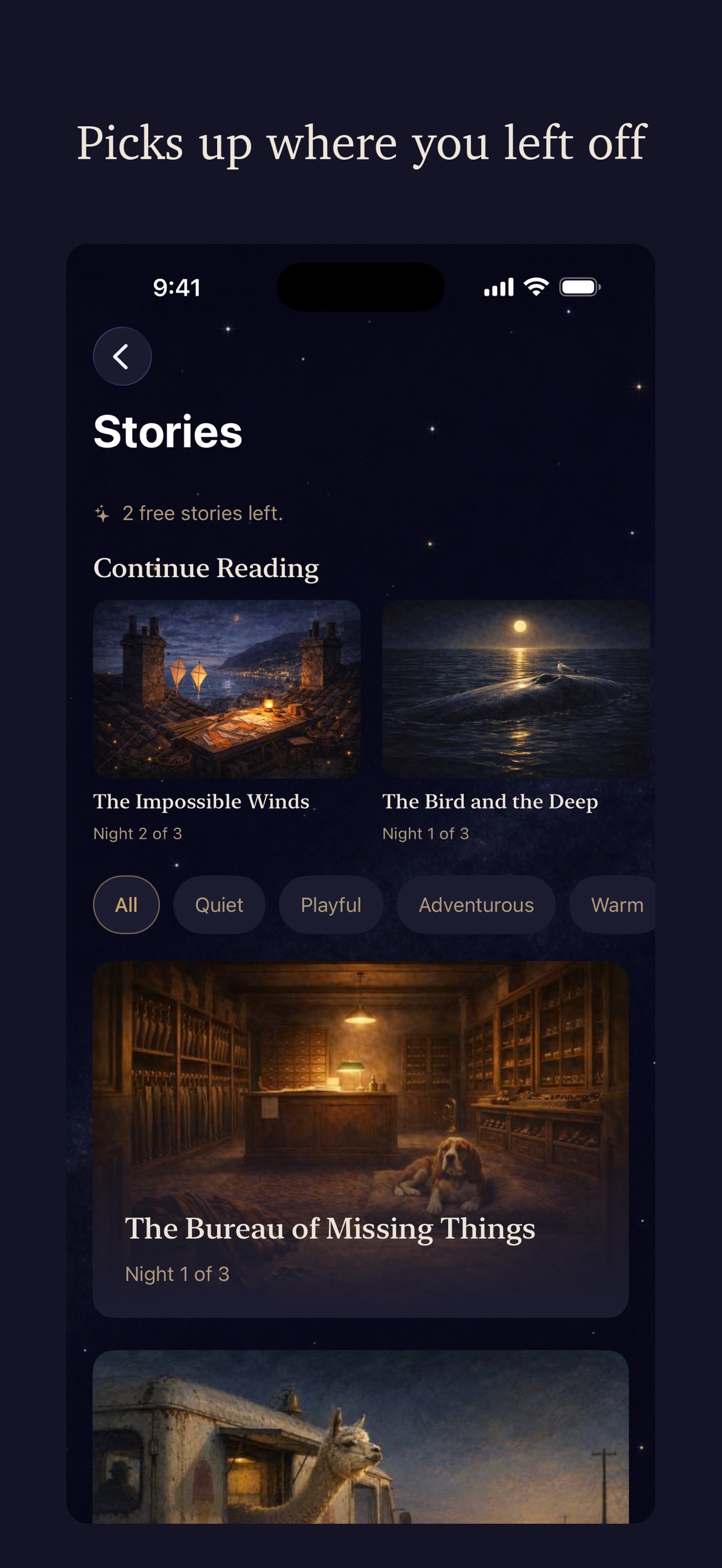 Screenshot 6 of Sojourn - Bedtime Stories