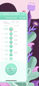 Contraction Timer & Counter 9m screenshot #7 for iPhone