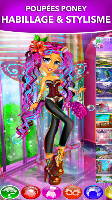 Screenshot #1 pour Poney Princesse Jeux de Fille