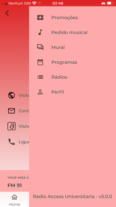 Rádio FM 91 de Taquara Screenshot