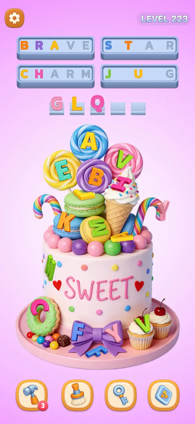 Word Screw - 3D Unscrew Bolts screenshot 1