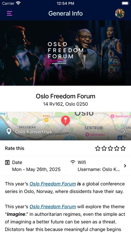 Oslo Freedom Forum 2025