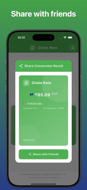 Globe Rate - Currency Exchange screenshot 4