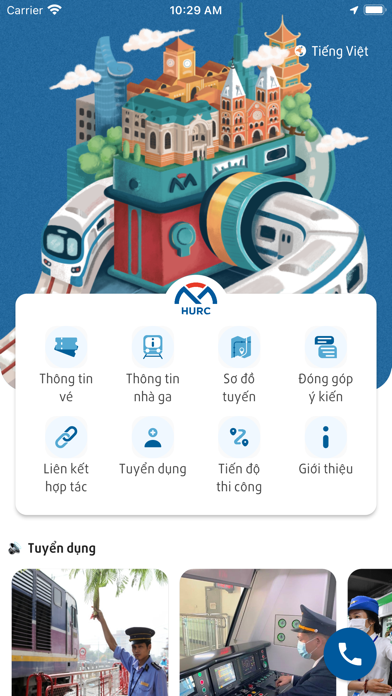 HCMC Metro HURC screenshot 1