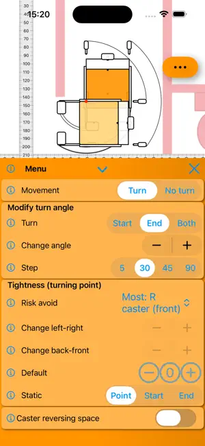 wheelchairTurningSpace screenshot 1