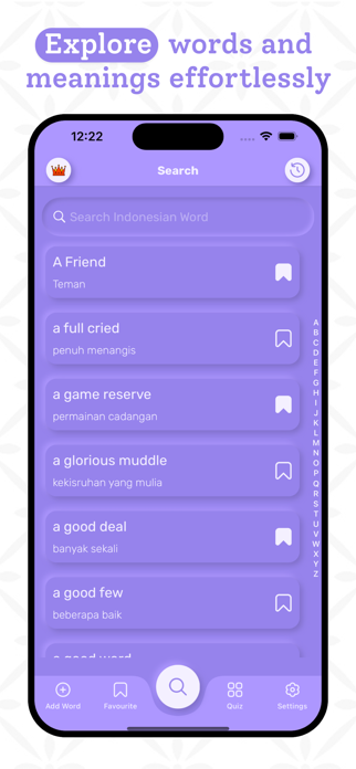 Indonesian Dictionary App Screenshot 2 of 8